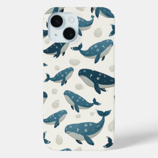 Coque Pour iPhone 15 Baleine