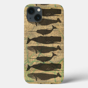 Etui iPhone Case-Mate Baleine antique Vie marine