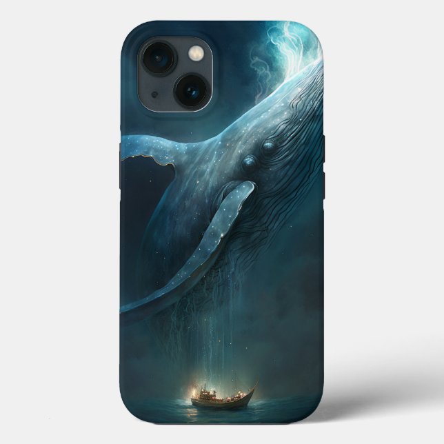 Coques Case-Mate iPhone Baleine Dans Le Ciel L'Art Imaginaire (Verso)