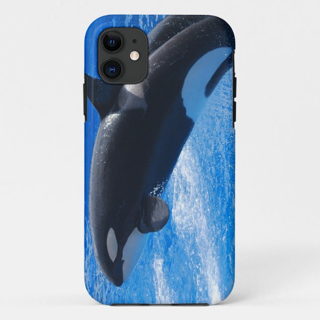Coques Case-Mate iPhone Baleine sautante d'orque (Dos)