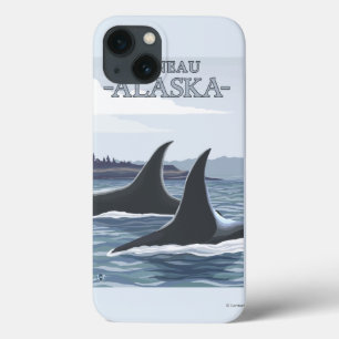 iPhone 13 Case Baleines #1 - Juneau, Alaska d'orque
