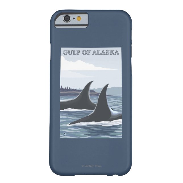 Coques Case-Mate iPhone Baleines #1 - le golfe d'Alaska d'orque (Dos)
