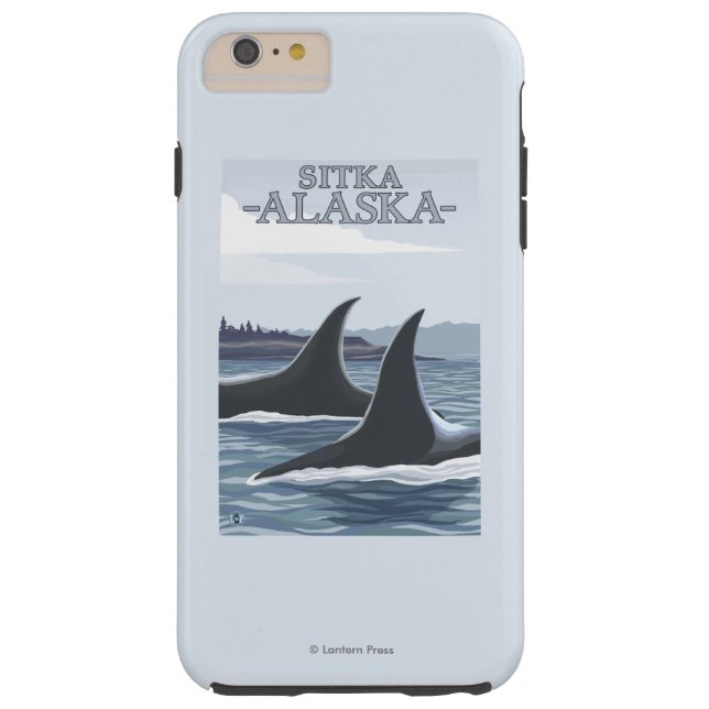 Coques Case-Mate iPhone Baleines #1 - Sitka, Alaska d'orque (Dos)