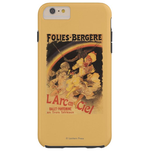 Coques Case-Mate iPhone ballet L'Arc-en-Ciel chez Folies-Bergere (Dos)