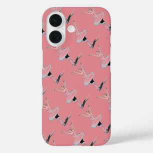 Coque Pour iPhone 16 Ballet Pink Ballerina