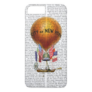 Coque iPhone 8 Plus/7 Plus Ballon à air chaud de ville de New-York
