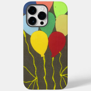 Coques Pour iPhone Ballons d'anniversaire colorés Design graphique