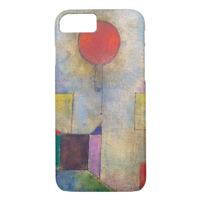 Coques Case-Mate iPhone Balloon rouge, Klee (Dos)