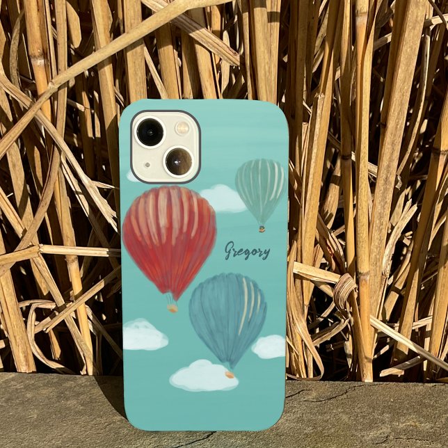 Coques Case-Mate iPhone Balloons à air chaud peint Personnalisé (Créateur téléchargé)