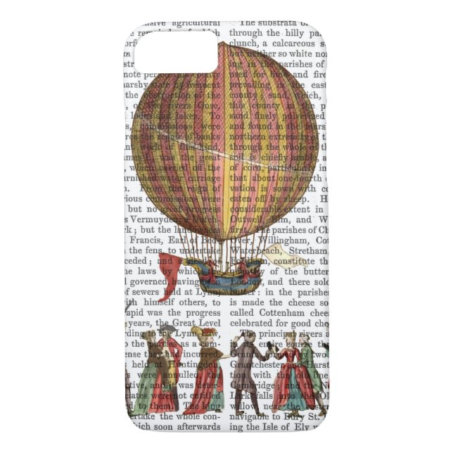 Coques Case-Mate iPhone Ballotte À Air Chaud Et Personnes (Dos)