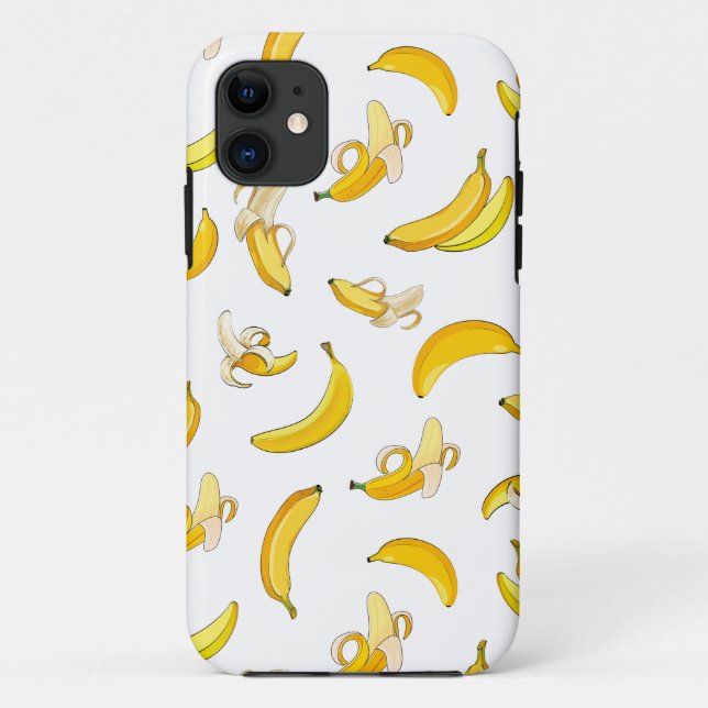 Coques Case-Mate iPhone Banana Pattern 4 (Dos)