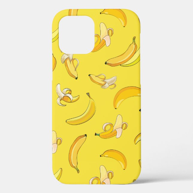 Coques Case-Mate iPhone Banana Pattern 4 (Verso)