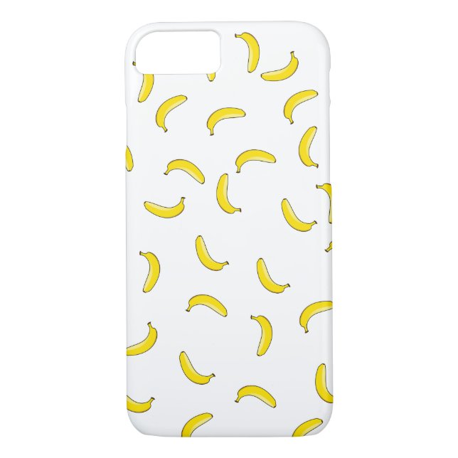 Coques Case-Mate iPhone Banane blanche (Dos)