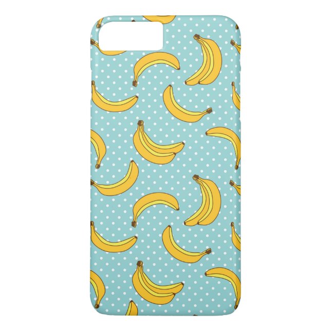 Coques Case-Mate iPhone Bananes et points de Polk (Dos)