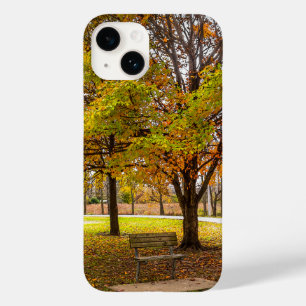 Coque Pour iPhone 14 Banc de vue d'automne