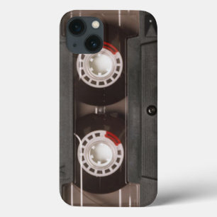 iPhone 13 Coque Bande Cassette Vintage Rétro Années 80