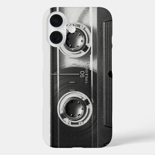 Coques Case-Mate iPhone Bande Compact Cassette (Verso)