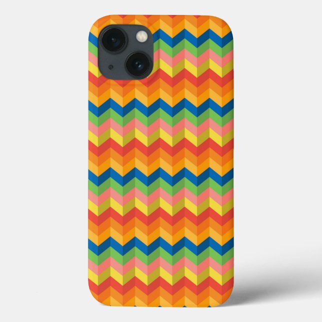 Coques Case-Mate iPhone bande de zigzag (Verso)