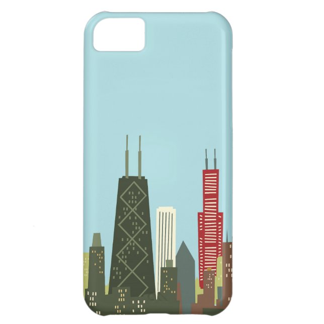 Coques Case-Mate iPhone Bande dessinée Chicago (Dos)
