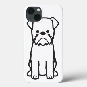 Case-Mate iPhone Case Bande dessinée de race de chien de griffon de
