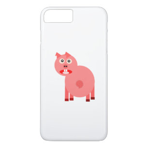 Coque Case-Mate Pour iPhone Bande dessinée effrayée de porc