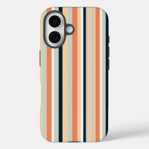 Coque Pour iPhone 16 Bande verticale colorée