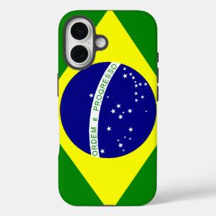 Coques iPhone 16 Bandeira do Brasil / Brésil
