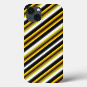 Case-Mate iPhone Case Bandes arc-en-ciel blanc jaune