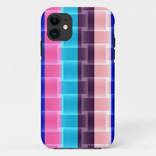 Coques Pour iPhone Bandes arc-en-ciel colorées design moderne 2