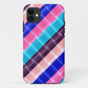 Coque Case-Mate Pour iPhone Bandes arc-en-ciel colorées design moderne 3