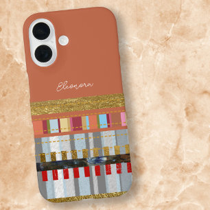 Coque Pour iPhone 16 Bandes de couleurs super Cool