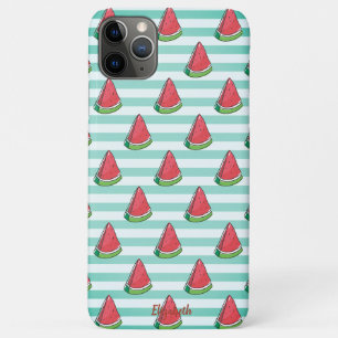 Case-Mate iPhone Case Bandes de pastèque cool - Personnalisées