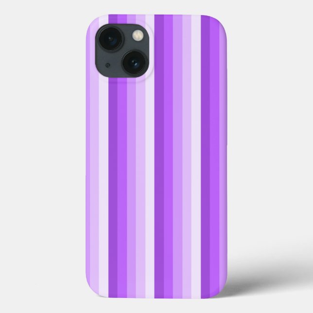 Coques Case-Mate iPhone Bandes d'ombre violettes Coque-coque iphone de mat (Verso)