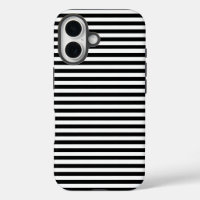 Bandes Horizontales Noires Et Blanches