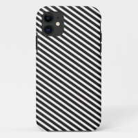 Bandes noires et blanches - noir