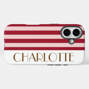 Coque Pour iPhone 16 Bandes sylées de couleur moderne tendance colorée