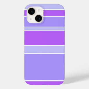 Coque Pour iPhone 14 Bandes violettes