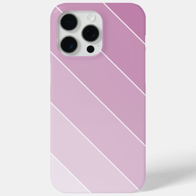 Coques Case-Mate iPhone Bandes violettes Ombré (Verso)
