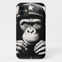 Banksy DJ Monkey Gorilla Chimp