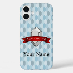 Coques iPhone 16 Plus Bannière I Date Zircons