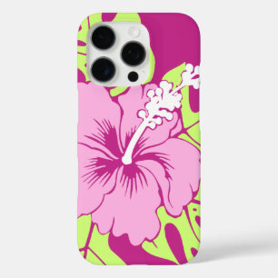 Coques iPhone 16 Pro Banzai Beach Hawaii Hibiscus rose