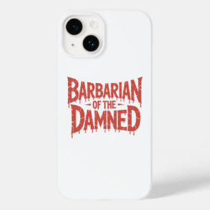 Coque Pour iPhone 14 Barbarde de l'horreur gothique Damné