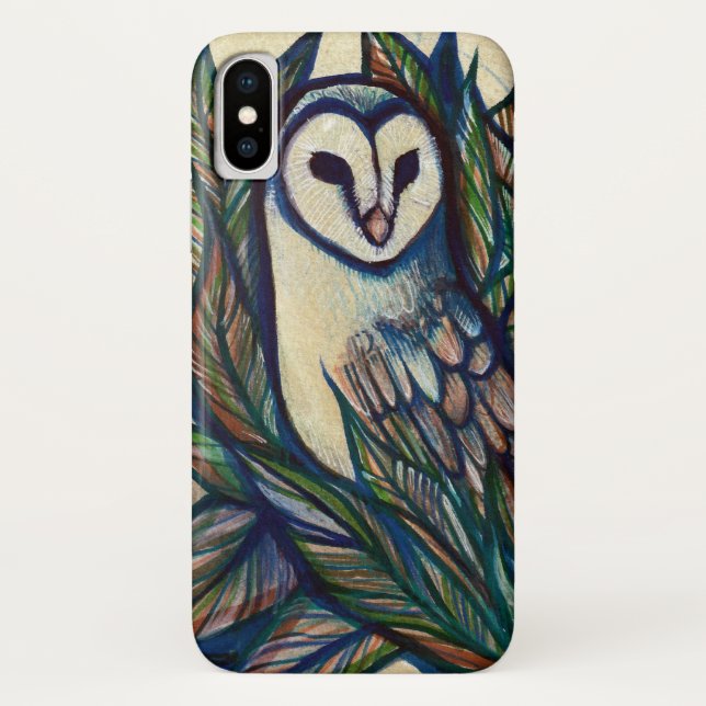 Coques Case-Mate iPhone Barn Owl Art (Dos)