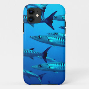 Coque iPhone 11 barracuda plongée mer profonde océan eau tropicale
