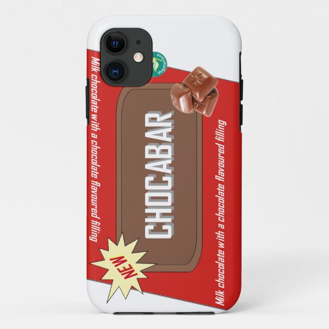 Coques Case-Mate iPhone Barre de chocolat (Dos)