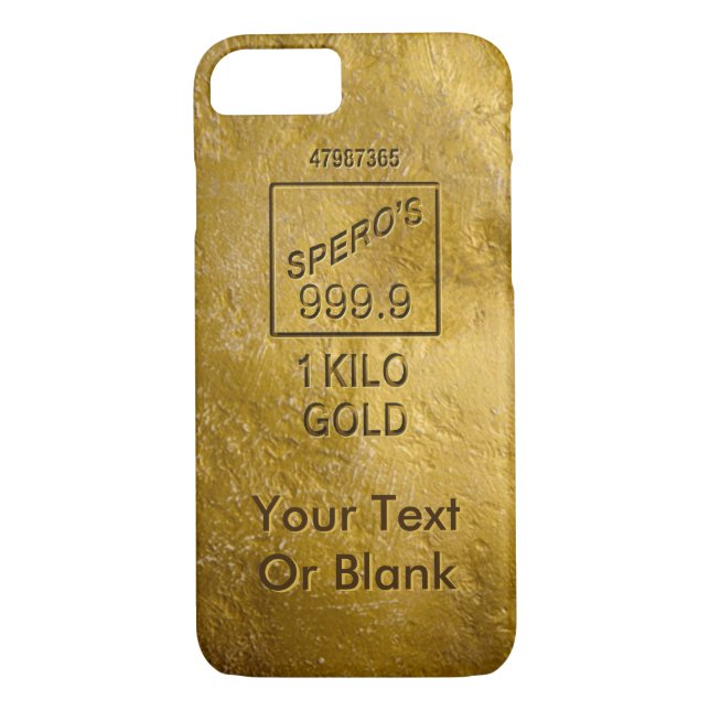 Coques Case-Mate iPhone Barre d'or (Dos)