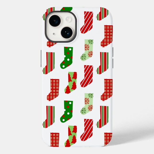 Coques Case-Mate iPhone Bas de Noël (Verso)