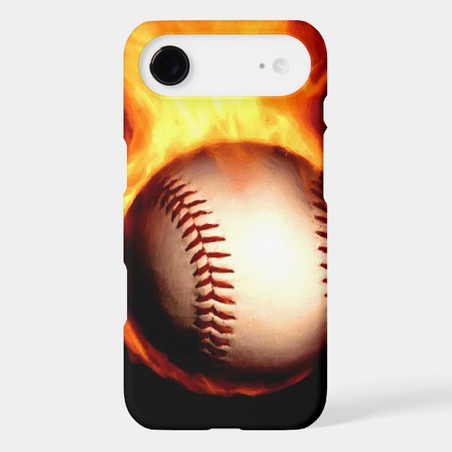 Coques Case-Mate iPhone Base-ball flamboyant (Verso)