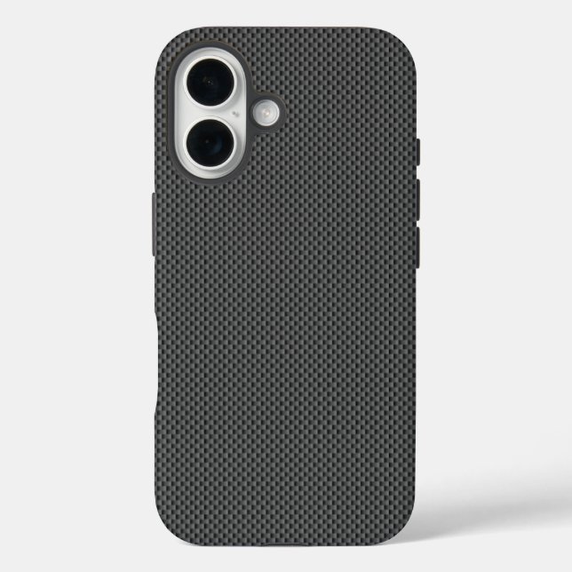 Coques Case-Mate iPhone Base noire de fibres de carbone (Verso)