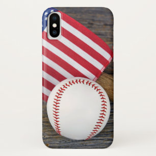 Coques Pour iPhone baseball avec drapeau américain